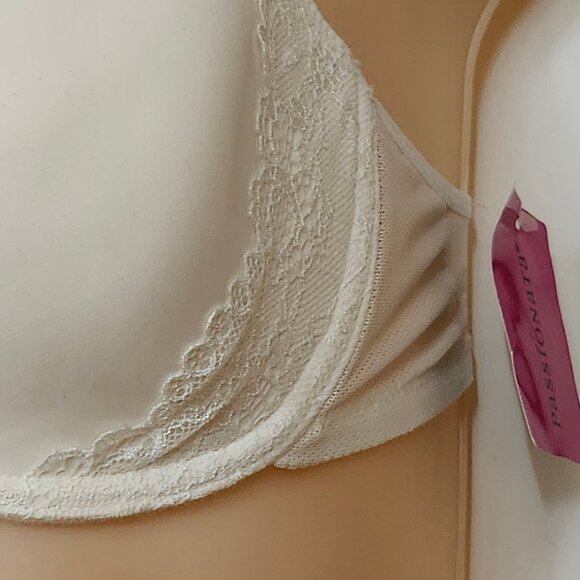 Passionata Underwired So Pretty Floral Lace T Shirt Bra Peach NEW NWT Size 32D - Picture 4 of 8